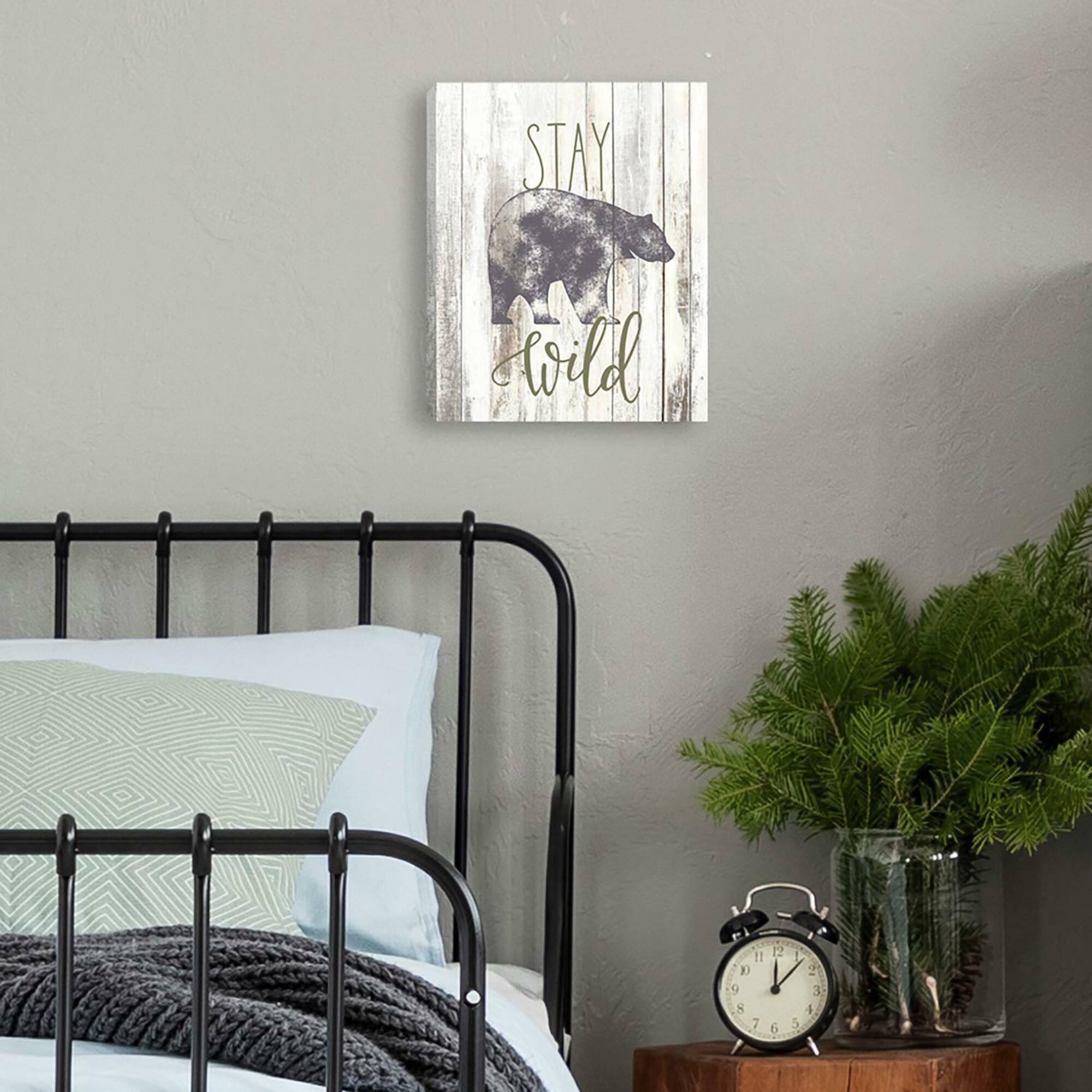 RoomMates Stay Wild Canvas Wall Art